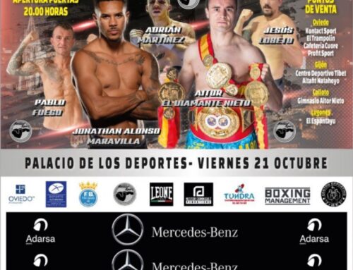 Entradas velada boxeo «Oviedo Boxing Resurrection» Viernes 21 Octubre